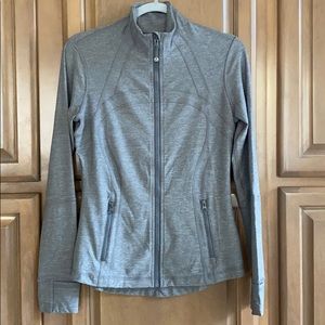 Lululemon | Grey Zip up Jacket | Size 8